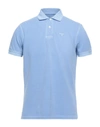 Barbour Men's Classic-fit Washed Sports Polo In Sky Blue
