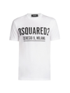 Dsquared2 Ceresio 9 Print Cotton Jersey T-shirt In White