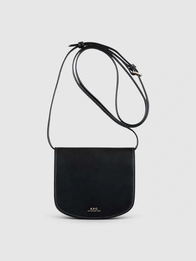 Apc Mini Diana Cross-body Bag In Black