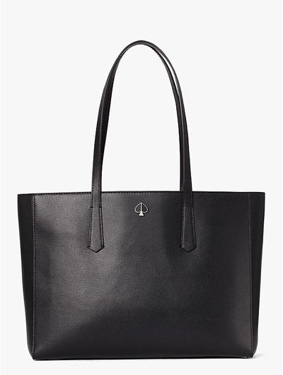 Kate Spade Molly Large Work Tote In Black
