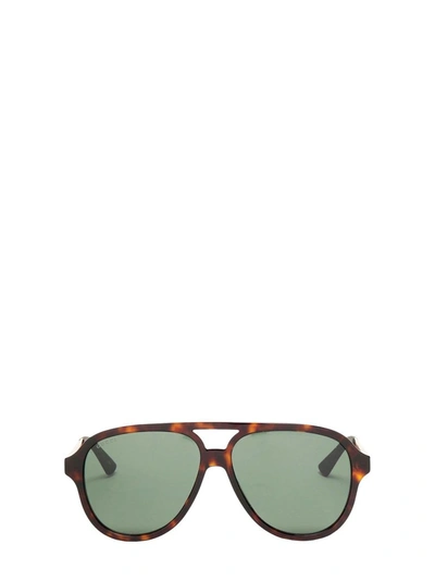 Gucci Eyewear Aviator Sunglasses In Multi