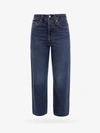 Levi's Ribcage Straight Ankle Jeans In Blue
