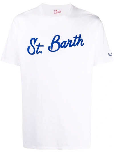 Mc2 Saint Barth Portofino T-shirt In White