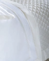 Bovi Fine Linens Simone King Sheet Set, White/ivory