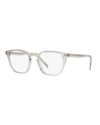 Oliver Peoples Square Gradient Acetate Sunglasses In Grey