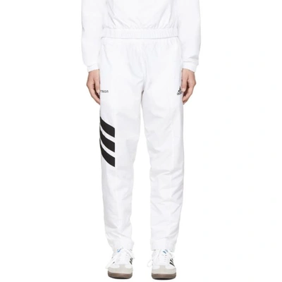Gosha Rubchinskiy White Adidas Originals Edition Track Pants