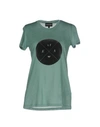 Emporio Armani T-shirts In Light Green