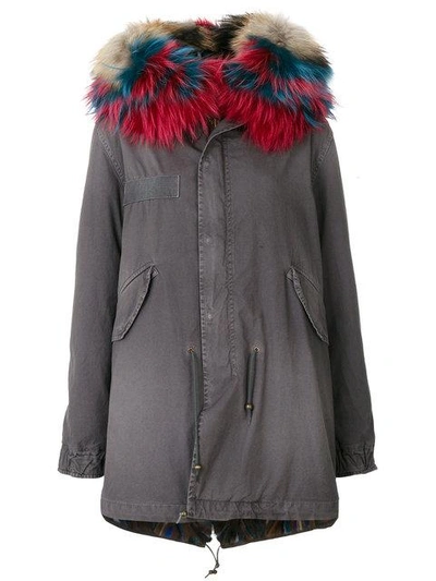 Mr & Mrs Italy Fur-lined Parka In Green