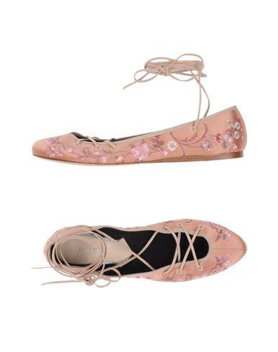 Etro Ballet Flats In Pink