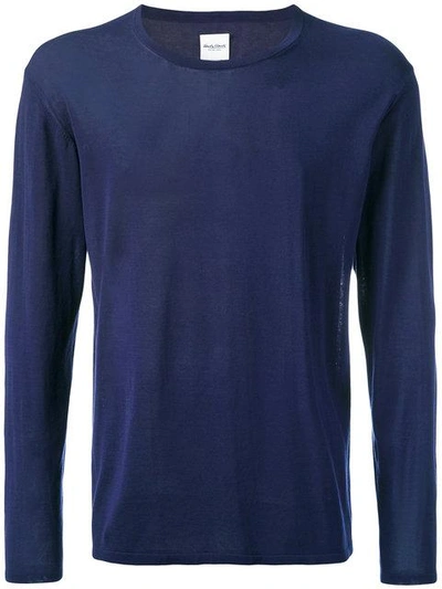 Hardy Amies Knit Sweater - Blue