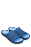 Camper Men's Wabi Perforated Transparent Slippers In Blue