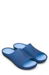 Camper Men's Wabi Perforated Transparent Slippers In Navy
