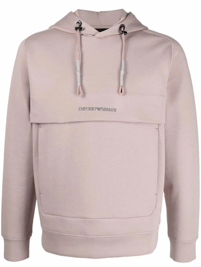 Emporio Armani Men's 3k1mf61jhsz0306 Pink Cotton Sweatshirt