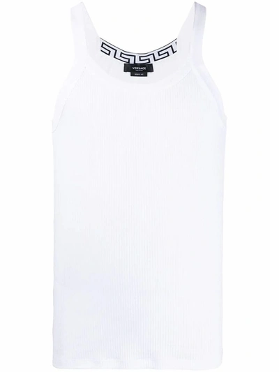 Versace Men's White Cotton T-shirt