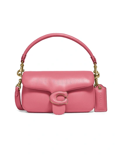 Coach Women's Pillow Tabby 26 Leather Shoulder Bag In Taffy