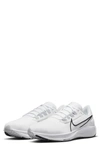 Nike Air Zoom Pegasus 38 Running Shoe In White/ Black