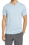 Rhone Element V-neck T-shirt In Blue Fog
