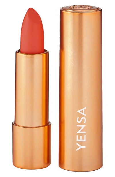 Yensa Super 8 Vibrant Silk Lipstick In Fire