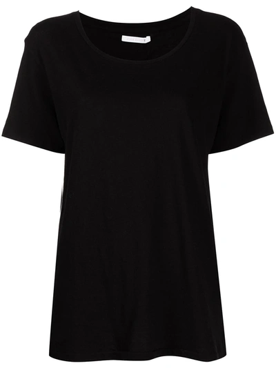 John Elliott Drop-shoulder Cotton T-shirt In Black