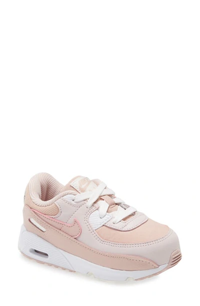 Nike Kids' Air Max 90 Sneaker In Pink Oxford/ White/ Rose
