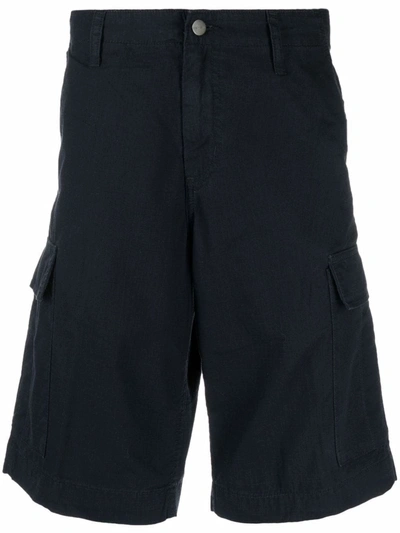 Carhartt High-waisted Cargo Shorts In Blau