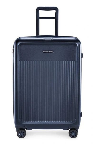 Briggs & Riley Medium Sympatico Expandable 27-inch Spinner Packing Case In Navy