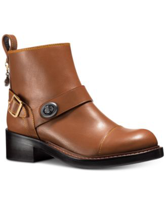 coach moto bootie