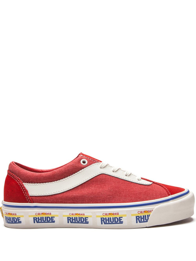 Vans Bold Ni X Rhude Low-top Sneakers In Red