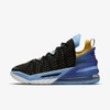 Nike Lebron 18 "dynasty" Basketball Shoes In Black,coast,concord,university Gold