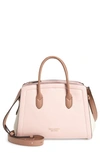 Kate Spade Knott Medium Leather Satchel In Chalk Pink Multi