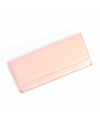 Royce New York Rfid-blocking Leather Clutch Wallet In Blush Pink