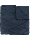 Kenzo Padded Scarf - Blue