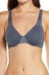 Wacoal Full Figure Seamless Underwire Bra In Ombre Blue