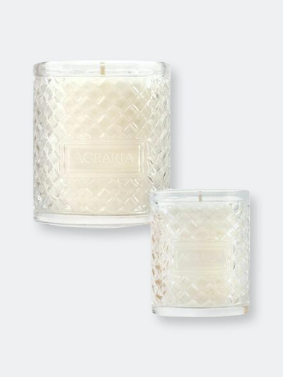 Agraria Mediterranean Jasmine Scented Crystal Candle Duo