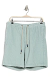 Unionbay Archie Corduroy Shorts In Canal Blue