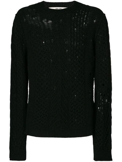 Damir Doma Kole Black Wool Knit