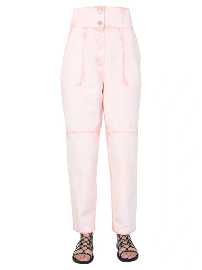 Alberta Ferretti Women's 031801811070 Pink Other Materials Jeans