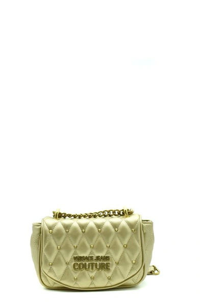 Versace Jeans Couture Shoulder Bags In Gold