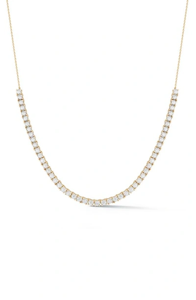 Dana Rebecca Designs Ava Bea Diamond Tennis Yellow Gold Necklace In Yellow Gold/ Diamond