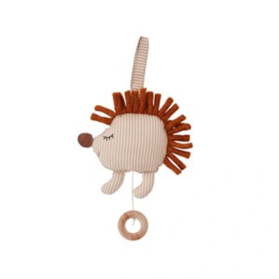 Oyoy Hope Hedgehog Music Mobile Beige In Brown