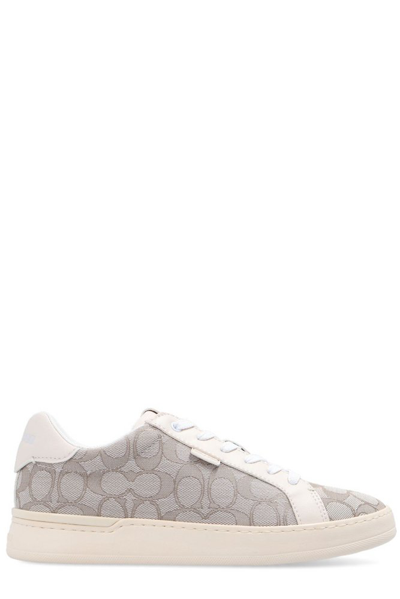 Coach Lowline Low Top Trainer In Stone