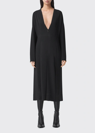 princess polly baby blue dress Women's Black Dresses - Massimo Dutti