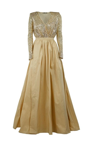 Elisabetta Franchi Women's Gold Polyester Dress