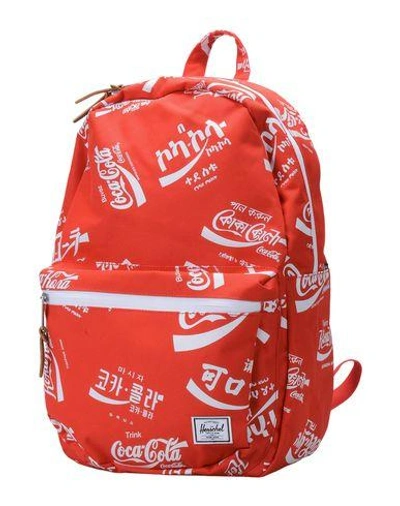 Herschel Supply Co. Backpack & Fanny Pack In Red
