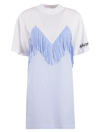 Palm Angels Fringed T In Multi