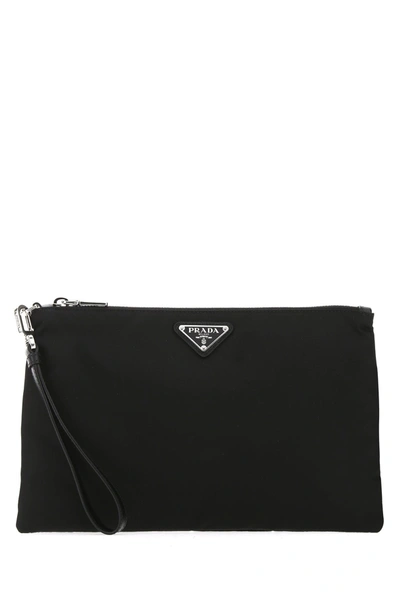 Prada Pouch Small In Black