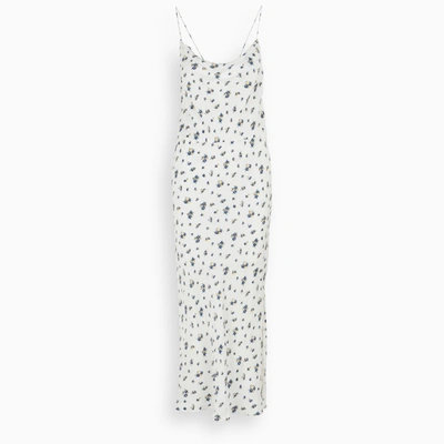 Samsã¸e Samsã¸e White Floral-motif Apple Long Dress