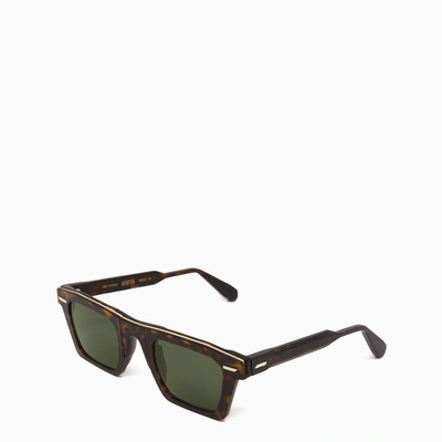 Movitra Tortoiseshell Brwon/green Eos Sunglasses In Brown