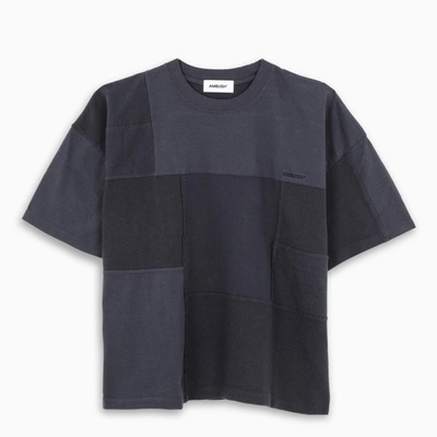 Ambush Navy Blue Panneled T-shirt