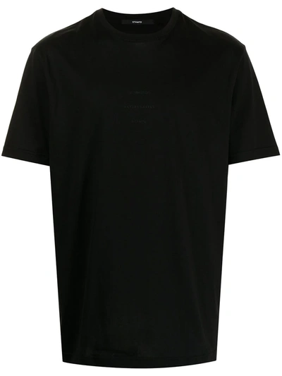 Stampd Mens Black X Daniel Arsham Ahs Active Brand-print Cotton-jersey T-shirt L